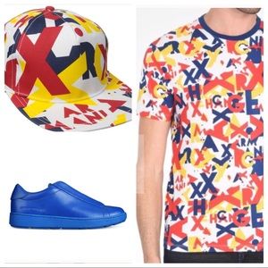 Armani Exchange Shirt, Cap and Shoes